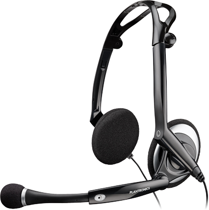 Наушники Plantronics  Audio 400 DSP черные купить,NaN