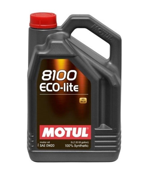 Моторное масло Motul 8100 0W20 5л синтетическое