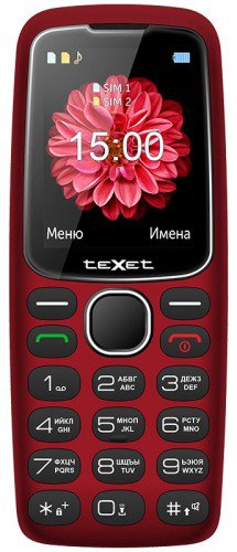 Мобильный телефон TeXet TM-B307 Red купить,NaN