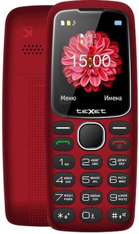 Мобильный телефон TeXet TM-B307 Red купить,NaN