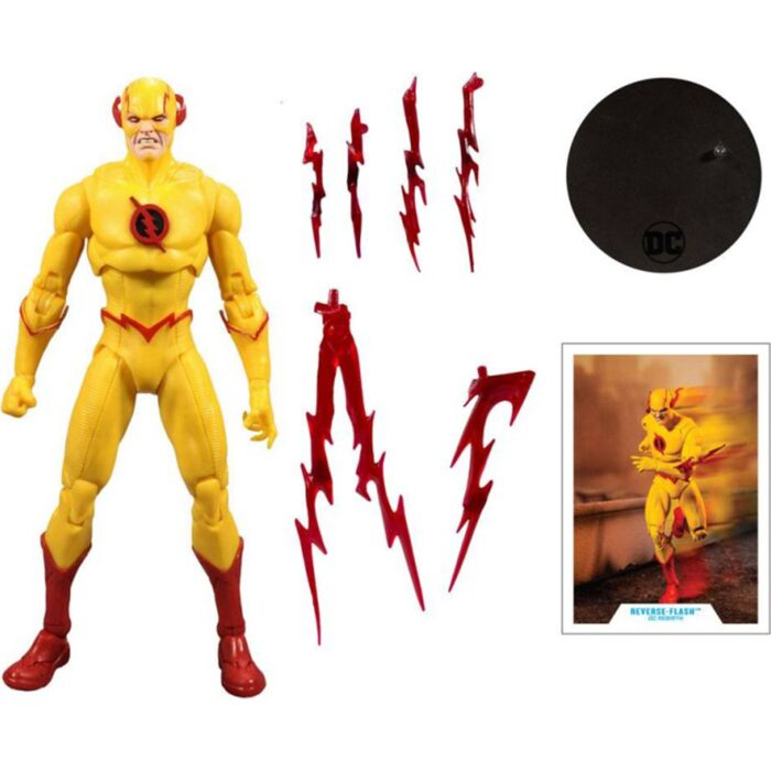 Фигурка McFarlane  DC Multiverse Rebirth Reverse-Flash 18см купить,NaN