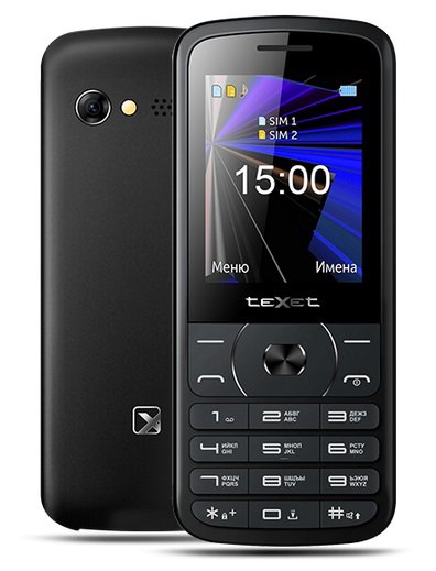 Мобильный телефон TeXet TM-D229 Black купить,NaN
