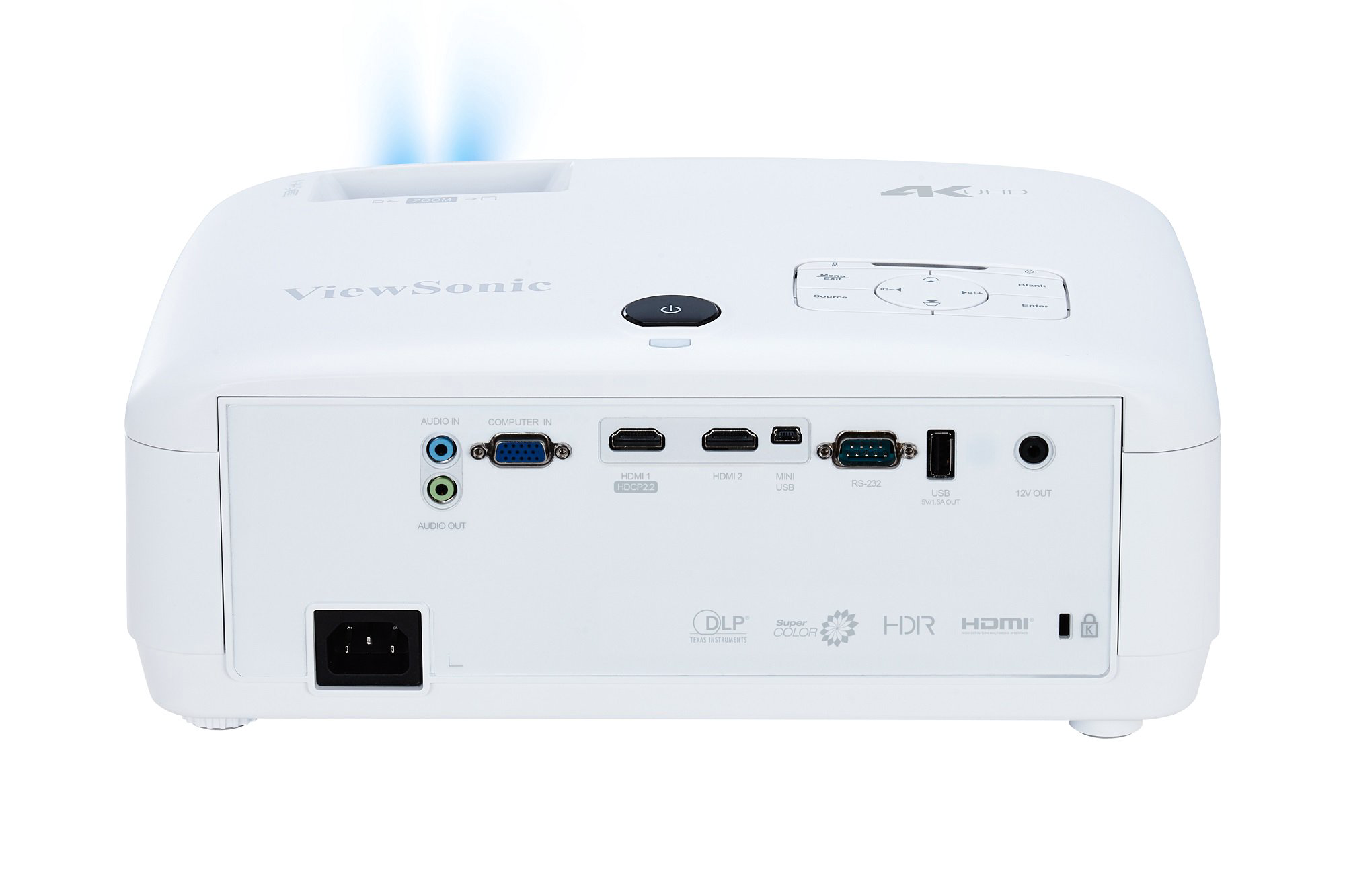 Проектор ViewSonic PX747-4K белый купить,NaN