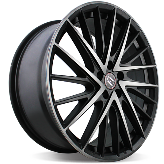 Диски Harp Y-697 5х114.3 R18х8 СВ72.6 ЕТ40 satin-black-w-machined-face-and-tinted-clear купить,NaN