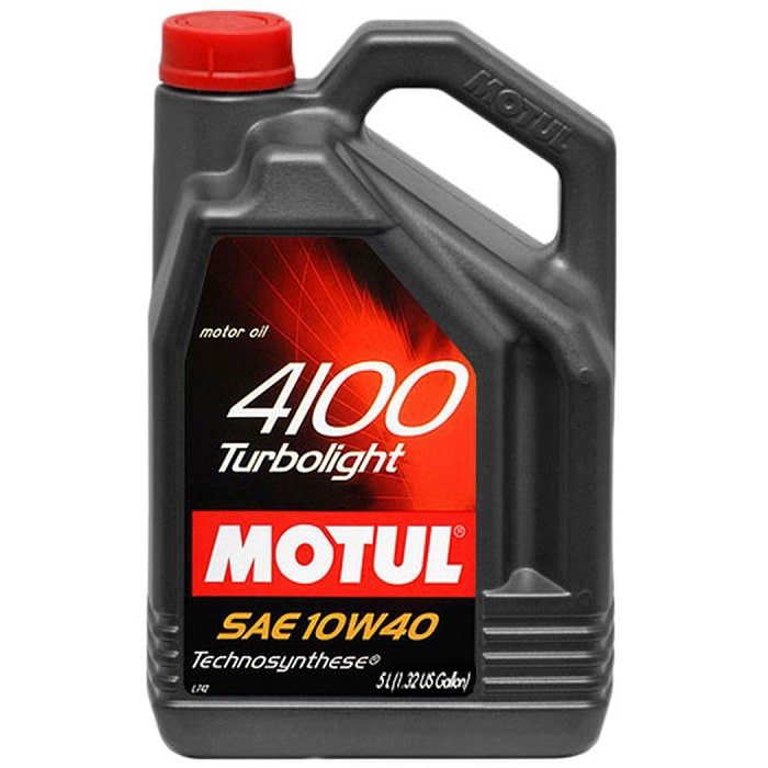 Моторное масло Motul 4100 10W40 5л полусинтетическое
