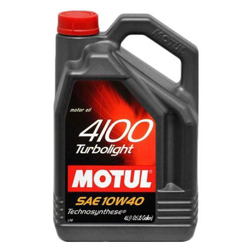 Моторное масло Motul 4100 10W40 4л полусинтетическое купить,NaN