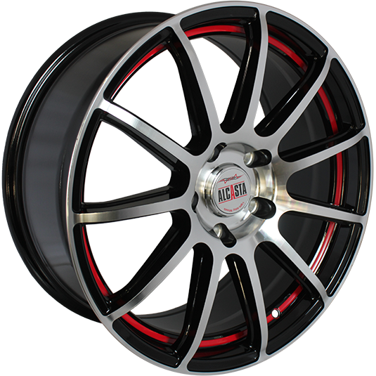 Диски Alcasta M25 5х120 R18х8 СВ67.1 ЕТ42 bkfrsi купить,NaN