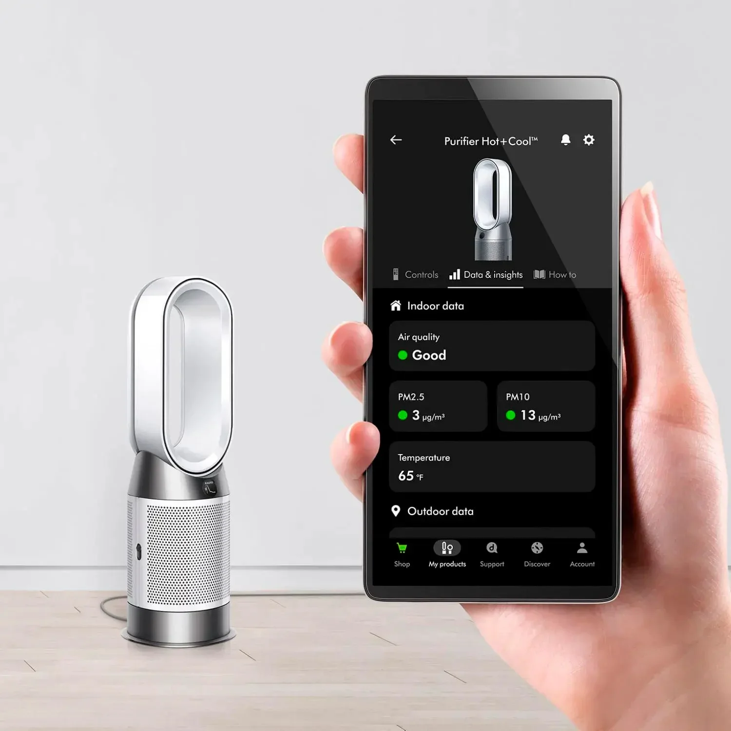 Воздухоочиститель Dyson HP11 Purifier Hot+Cool HP1 Silver