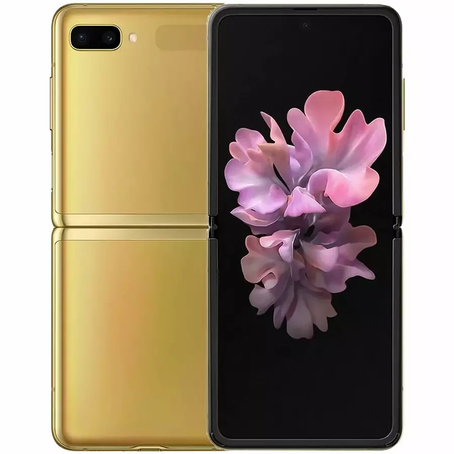 Смартфон Samsung Galaxy Z Flip 256Gb Mirror Gold купить,NaN