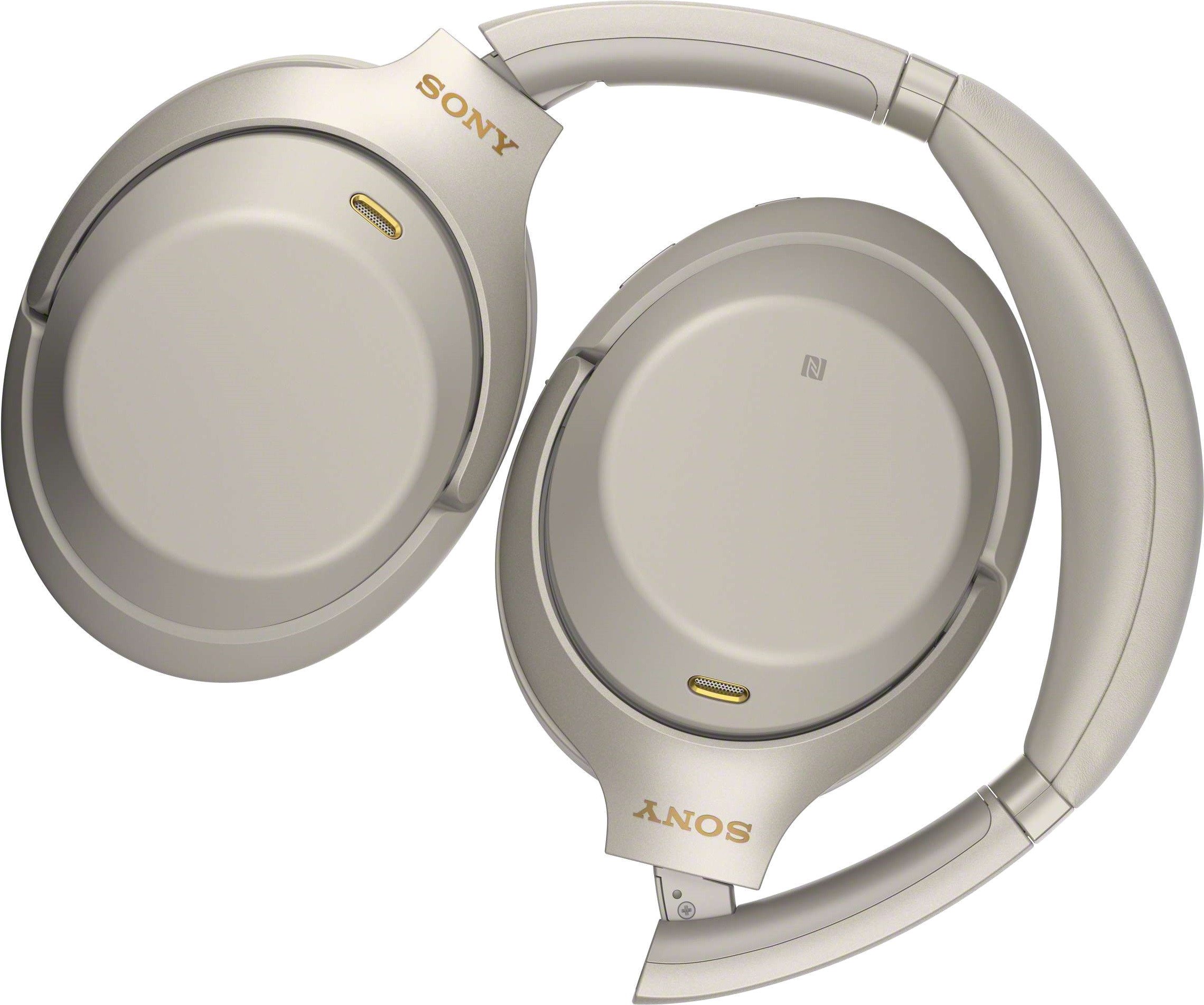 Наушники  Sony WH1000XM4S.E бежевые купить,0
