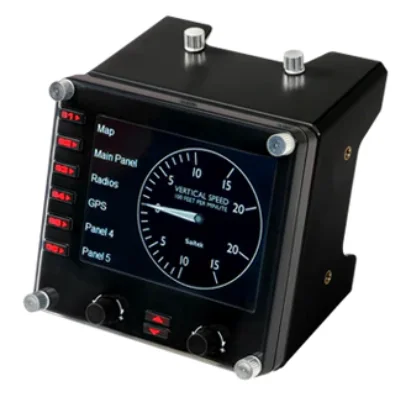 Контроллер игровой Logitech G Flight Instrument Panel 945-000008 Black