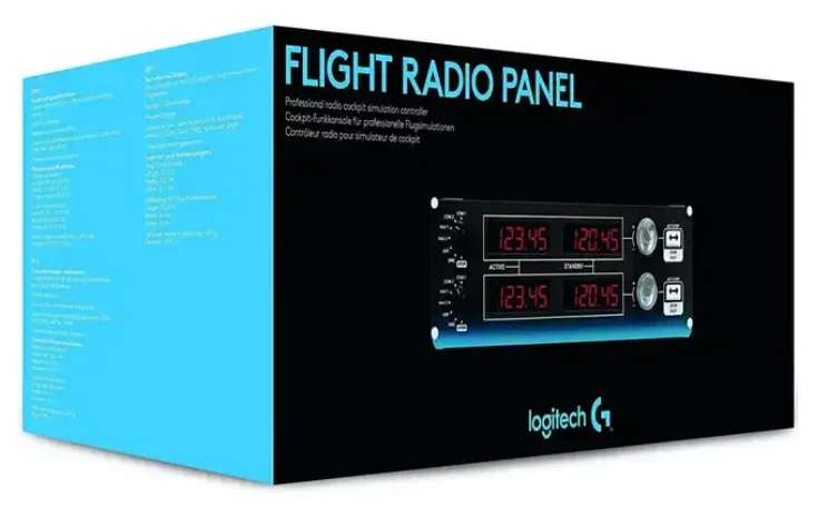 Контроллер игровой Logitech G Flight Radio Panel 945-000011 Black - ForteMarket Контроллер игровой Logitech G Flight Radio Panel 945-000011 Black купить,0