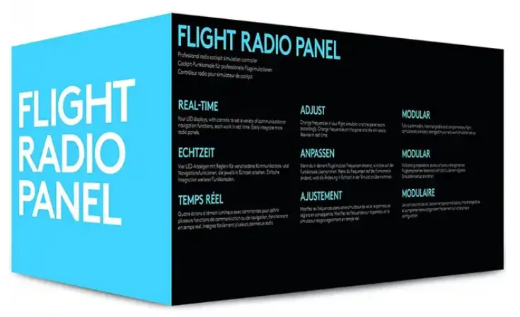 Контроллер игровой Logitech G Flight Radio Panel 945-000011 Black - ForteMarket Контроллер игровой Logitech G Flight Radio Panel 945-000011 Black купить,0