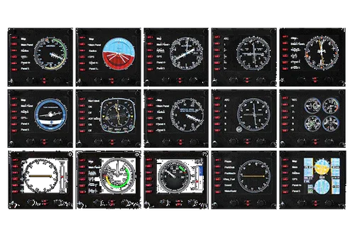 Контроллер игровой Logitech G Flight Instrument Panel 945-000008 Black купить,0
