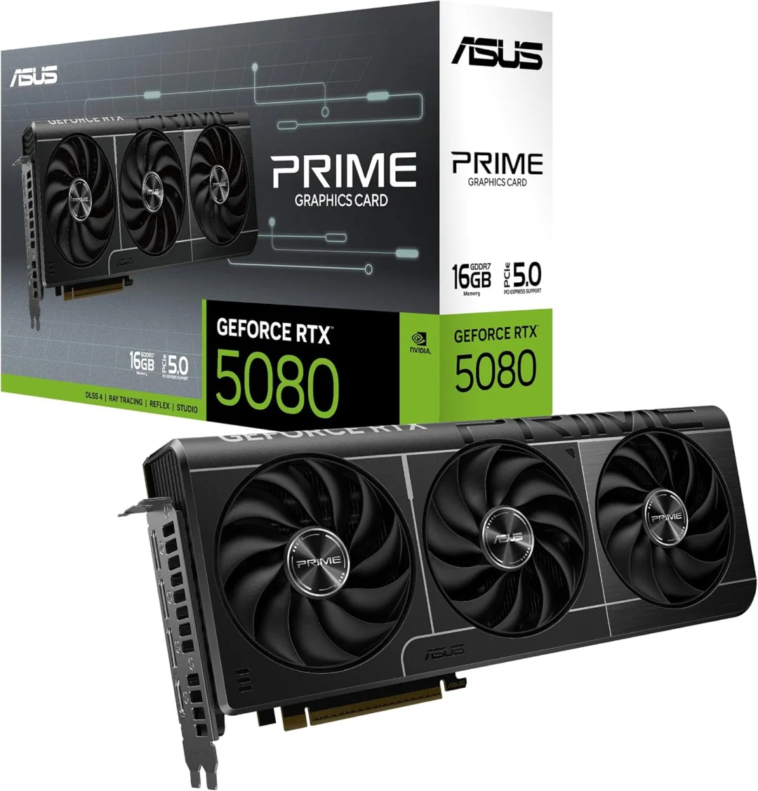 Видеокарта ASUS PRIME-RTX5080-16G 16 Гб купить,NaN