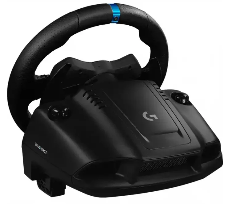 Контроллер для игровых симуляторов Logitech G923 гоночный руль и педали WU0006 Black - ForteMarket Контроллер для игровых симуляторов Logitech G923 гоночный руль и педали WU0006 Black купить,0