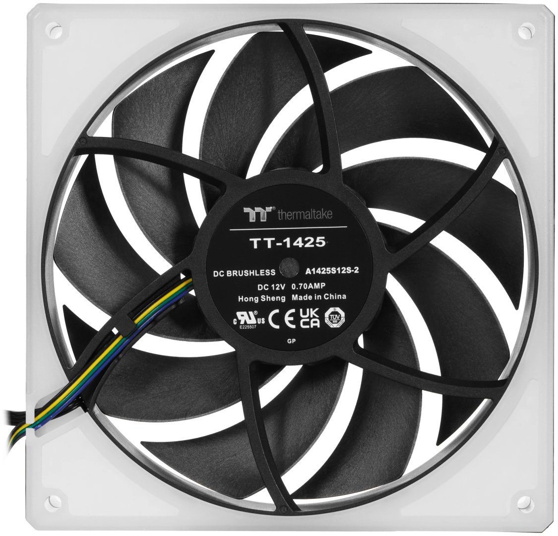 Кулер для корпуса Thermaltake TOUGHFAN 14 RGB High Static Pressure Radiator Fan TT Premium Edition (3-Fan Pack) черный купить,NaN