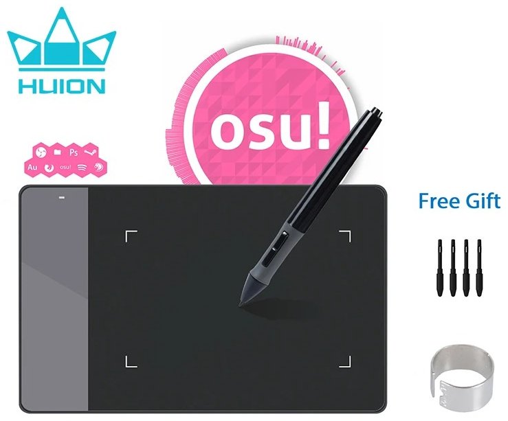 Графический планшет HUION H420 черный купить,NaN