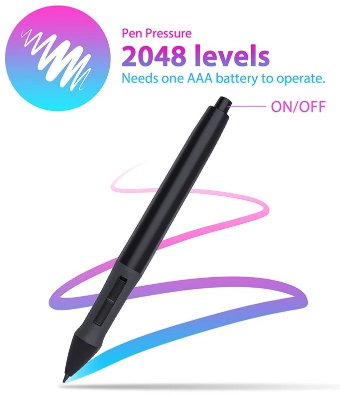 Графический планшет HUION H420 черный купить,NaN