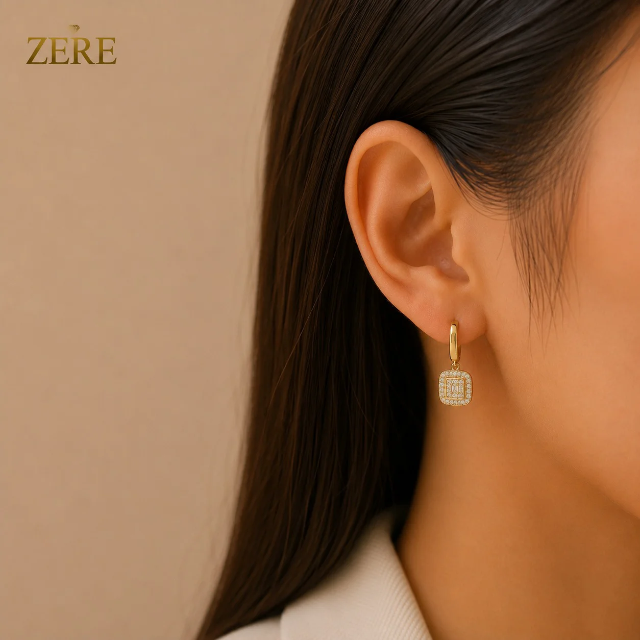 Серьги Zere ZR240708 жёлтое золото 3.8гр - ForteMarket Серьги Zere ZR240708 жёлтое золото 3.8гр купить,316000
