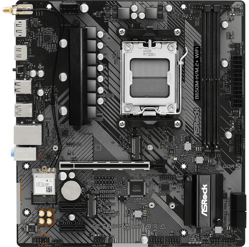 Материнская плата ASRock B650M-H/M.2+ WiFi купить,67494