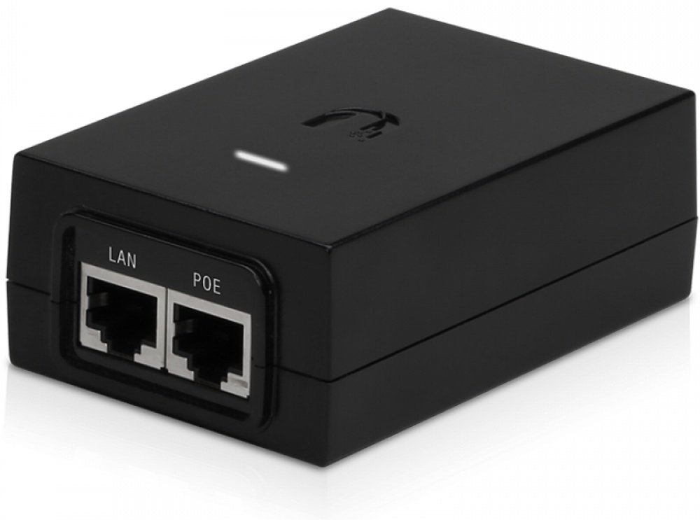 Ubiquiti PoE инжектор POE-48-24W-G 1 шт, пластик купить,NaN