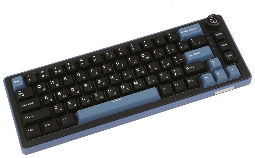 Клавиатура Ducky OK-M-65 DKOKM2567-KYRUPDCOCH1 синий купить,NaN