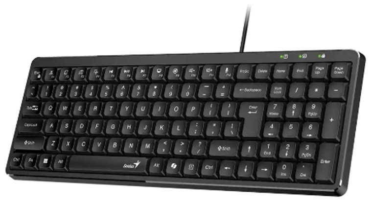 Клавиатура Genius LuxeMate 120 черный купить,NaN