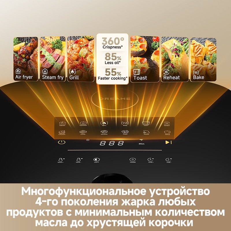 Аэрогриль DREAME AF30 7 л белый купить,88430