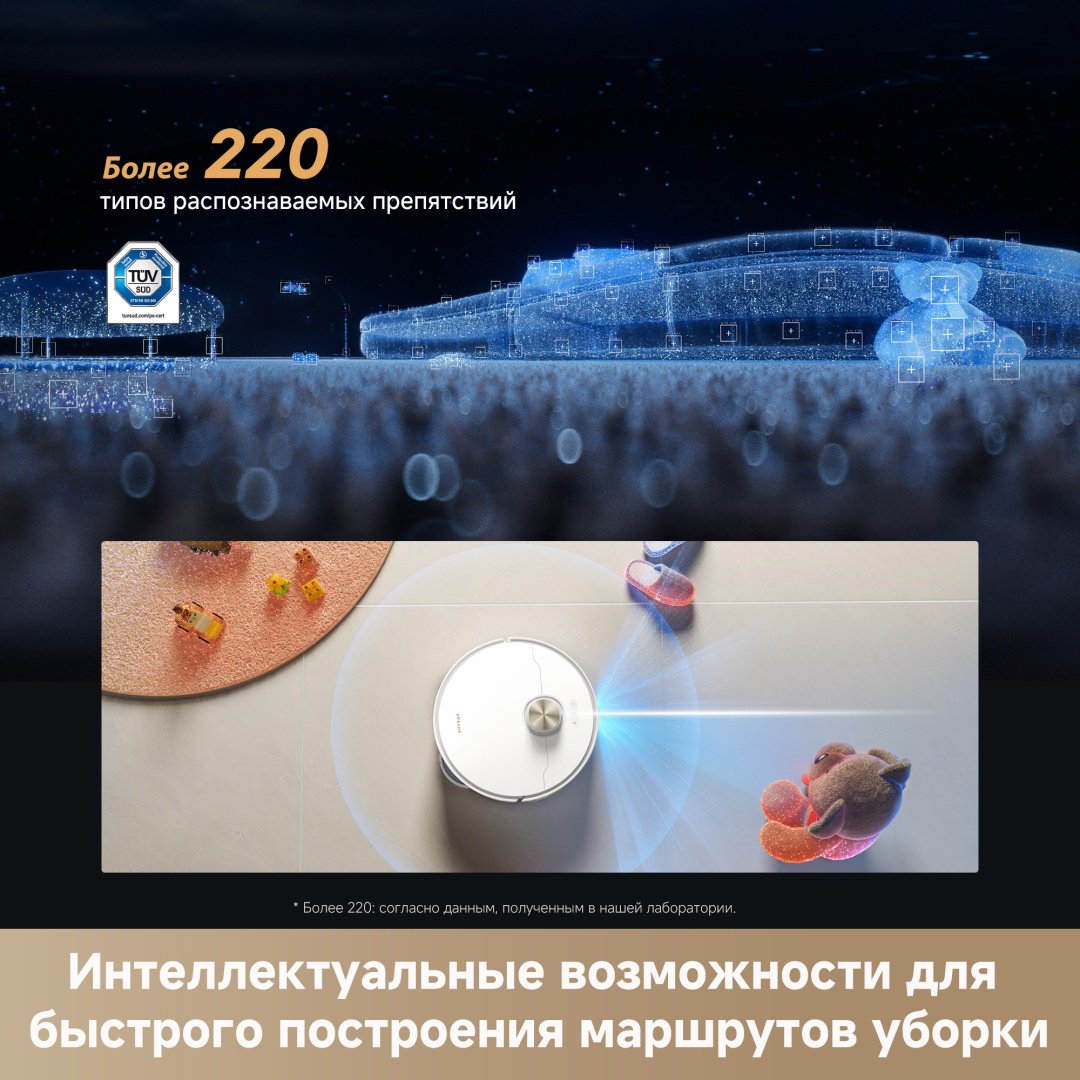Робот-пылесос DREAME L50s Pro Ultra белый купить,414990
