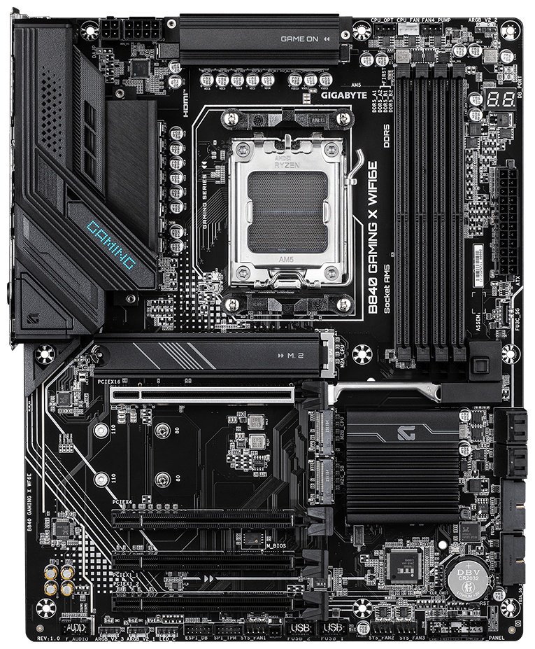 Материнская плата GIGABYTE B840 GAMING X WF6E купить,NaN