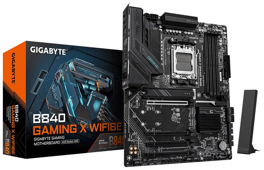 Материнская плата GIGABYTE B840 GAMING X WF6E купить,NaN
