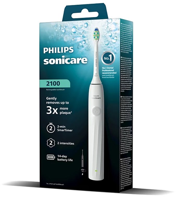 Philips звуковая щетка Sonicare HX4021/01 щетина средняя белый купить,NaN