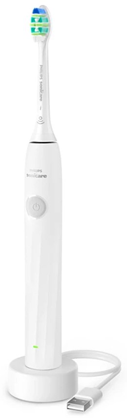Philips звуковая щетка Sonicare HX4021/01 щетина средняя белый купить,NaN