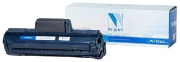 Картриджи NV Print W1106A черный