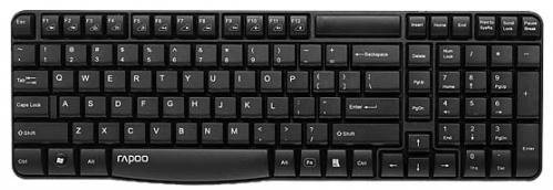 Клавиатура Rapoo E1050 USB черный купить,NaN