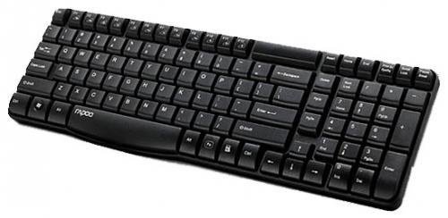 Клавиатура Rapoo E1050 USB черный купить,NaN