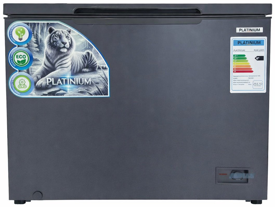 Морозильник Platinium PLM-240S 240 л серый купить,NaN