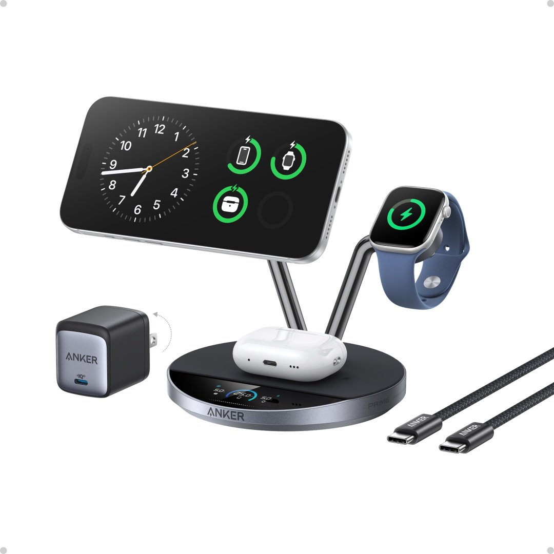 Зарядное устройство Anker B25X7G11 USB Type-C 25 Вт черный