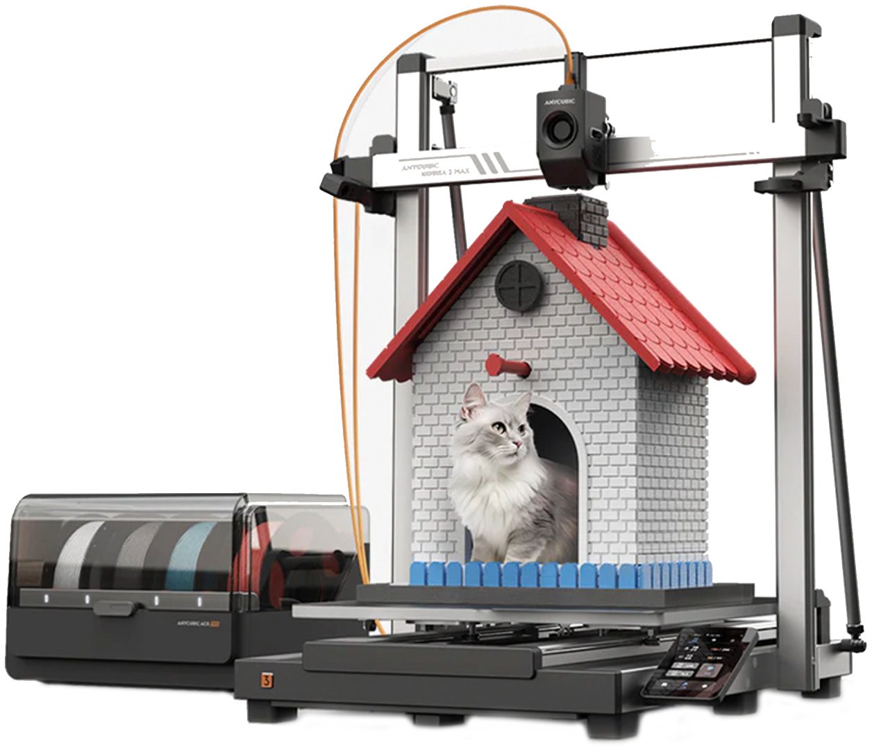 3D-принтер Anycubic Kobra 3 Max Combo купить,NaN