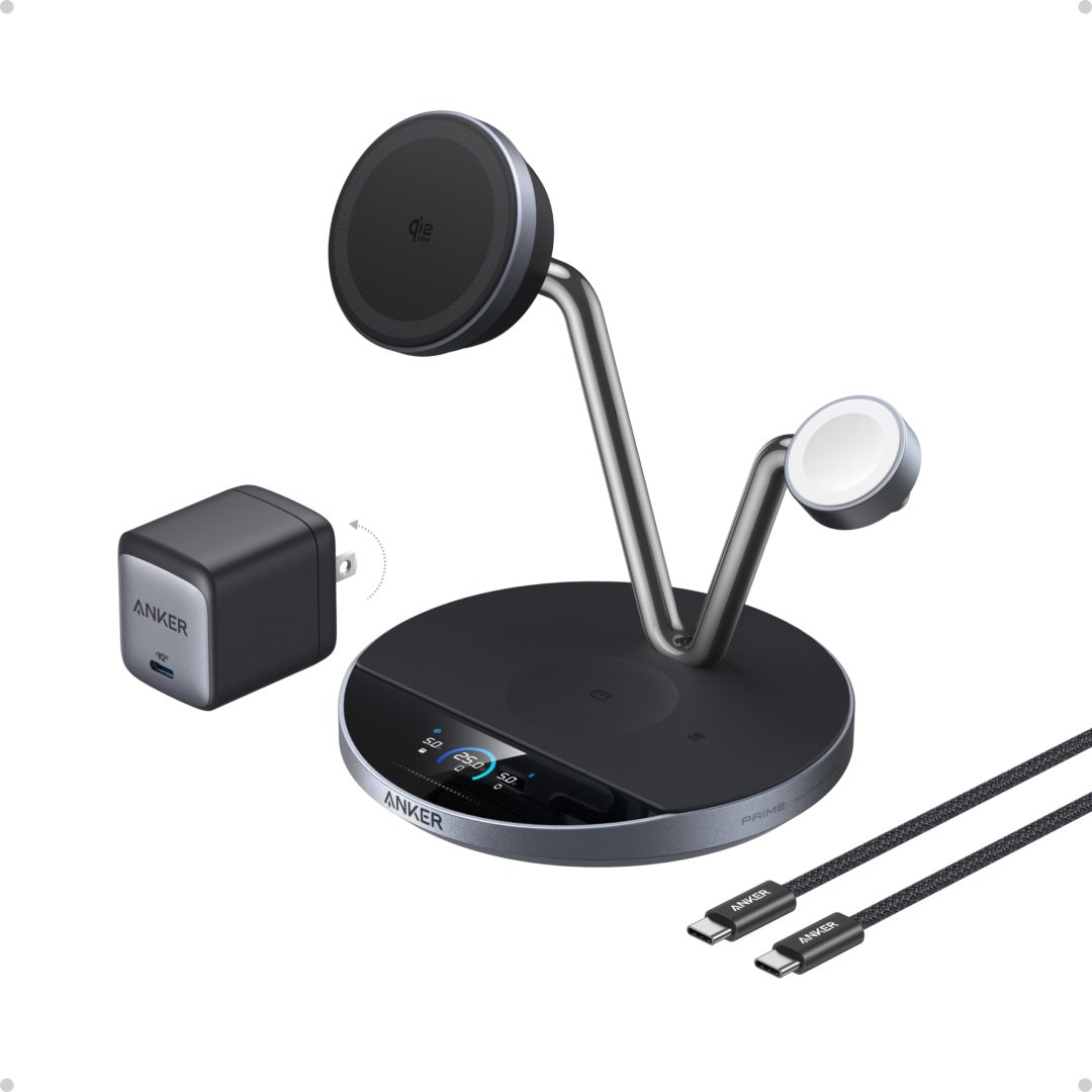 Зарядное устройство Anker B25X7G11 USB Type-C 25 Вт черный