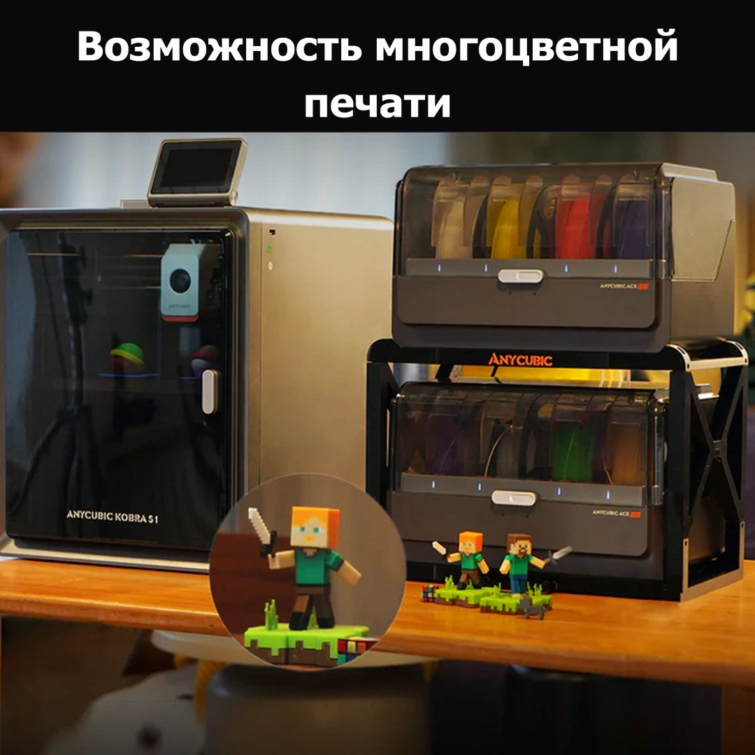 3D-принтер Anycubic Kobra S1 Combo купить,NaN
