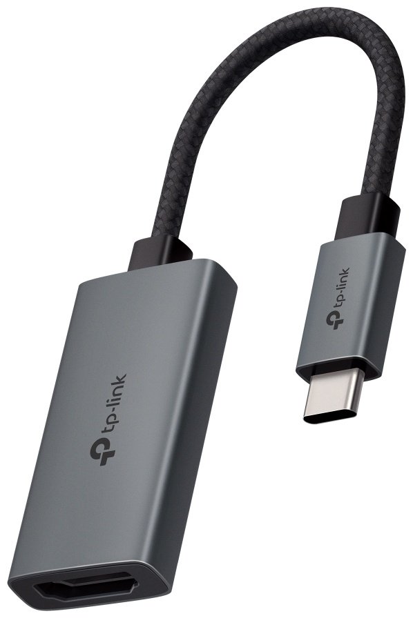 Переходник TP-LINK USB TypeC (F), HDMI (F), 0.1 м, UA520C черный купить,NaN