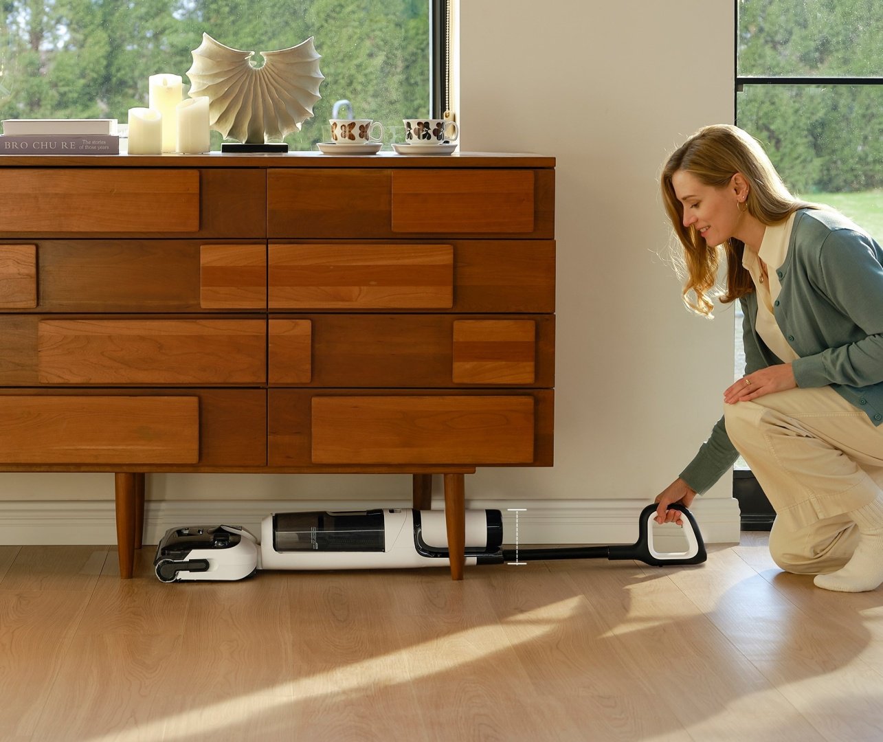 Пылесос Tineco Floor One S6 Stretch Max белый, черный