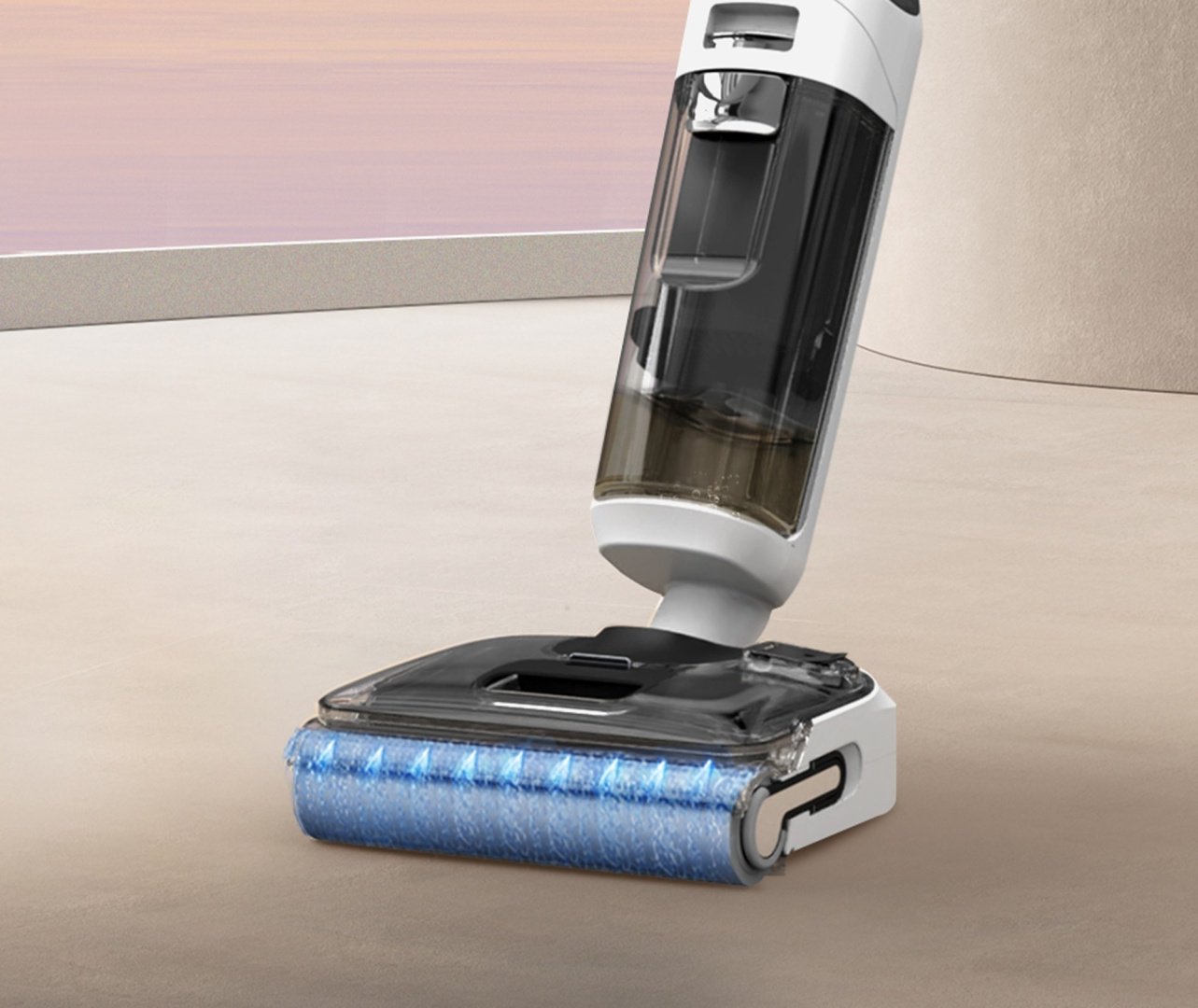 Пылесос Tineco Floor One S6 Stretch Max белый, черный - ForteMarket Пылесос Tineco Floor One S6 Stretch Max белый, черный купить,199990