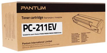 Картриджи Pantum PC-211EV черный