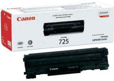 Картриджи Canon 725 черный