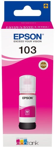 Картриджи Epson C13T00S34A пурпурный (magenta)