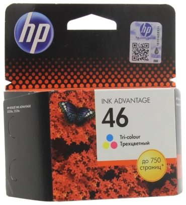Картриджи HP 46 CZ638AE многоцветный