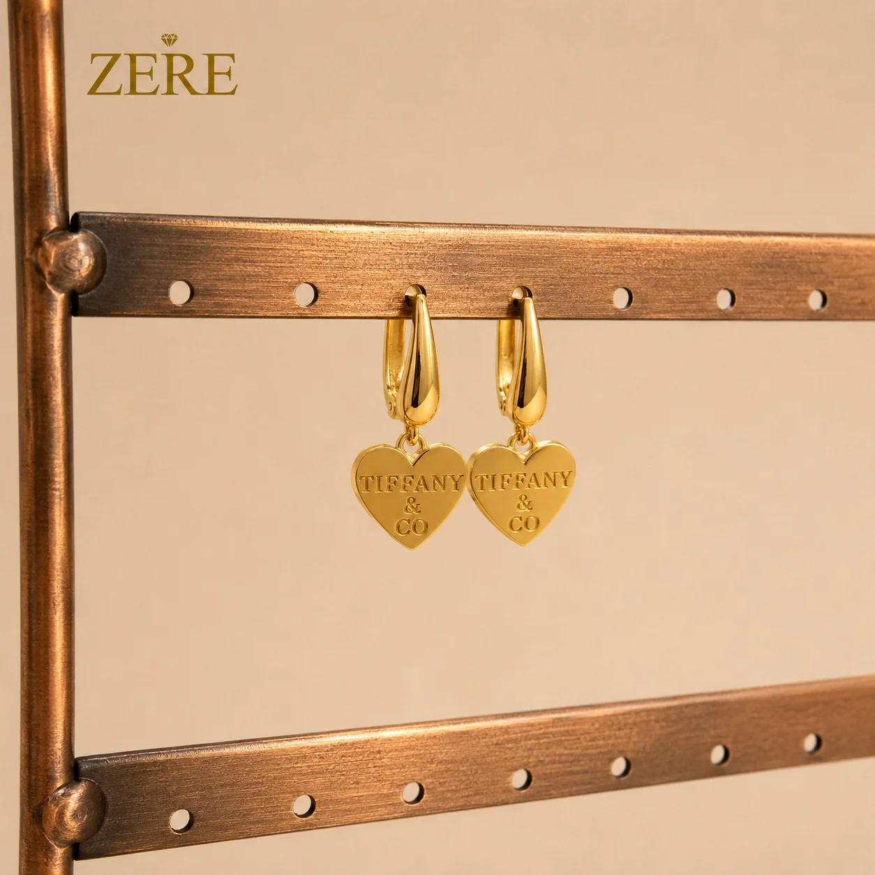 Серьги Zere ZR240707 жёлтое золото 3.15гр - ForteMarket Серьги Zere ZR240707 жёлтое золото 3.15гр купить,260750
